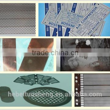 (manufacturer) Photo Etched Parts /chemical milling