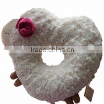 sheep plush cushion