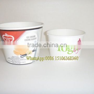 Take away Customized Ice Cream Cup with Paper Lids