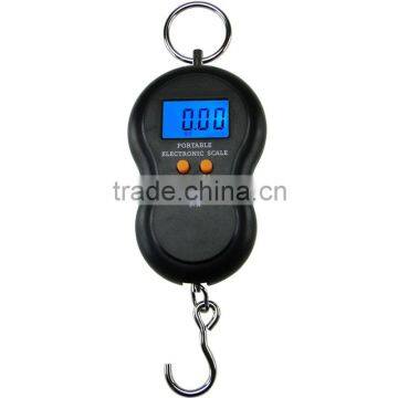 40Kg Hand Held Black Luggage Weighing Scale