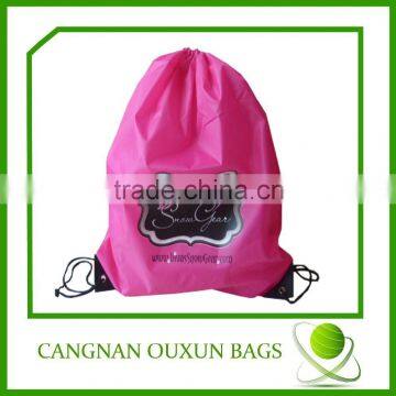 Factory direct sale 190t material draw string bag