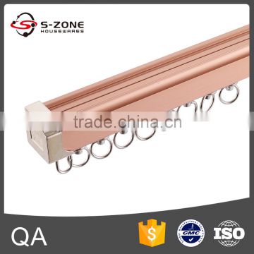 moderm design aluminium curtain rail and curtain track