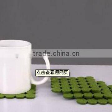 Laser Cut Felt Coaster With Diamter 15cm