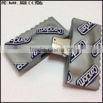 custom made condom packaging USB flash drive,USB flash drive China supplier