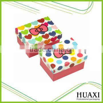 Colorful Christmas Candy Paper box Small Cardboard Gift Boxes Paper Pillow Boxes