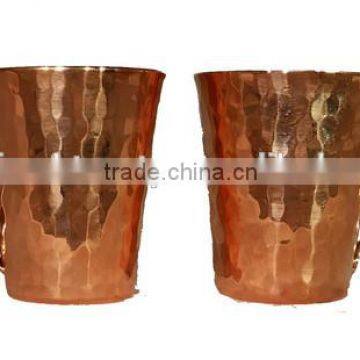 2 oz Solid Copper Moscow Mule 2-ounce Shot Mugs