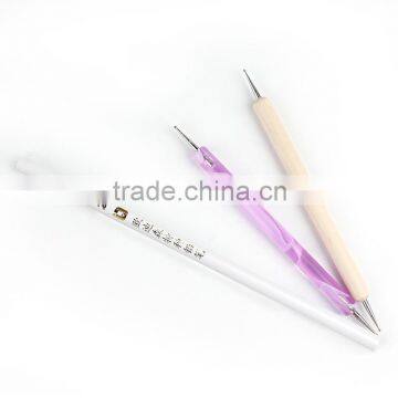 Cheap Wooden and Plastic Nail Art Dotting Tools and Brushes photo-4