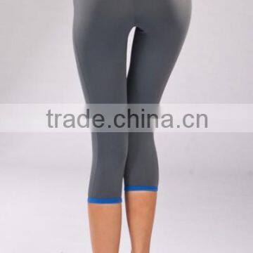86% Nylon 14% Spandex Dry Fit Ladies Yoga Tight photo-3