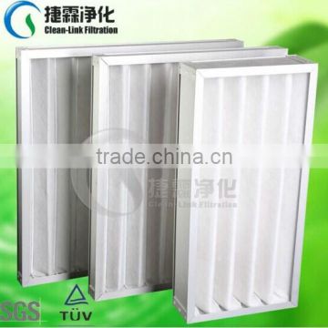 2015 New Supply G4 Aluminum alloy Frame Synthetic Fibre Foldaway Panel Filter