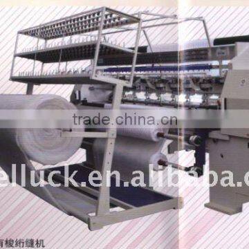 Multi needle quilting machine