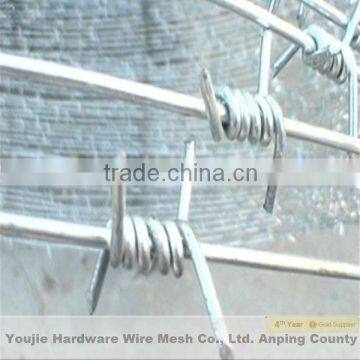 barbed wire fencing galvanized twisted barbed wire