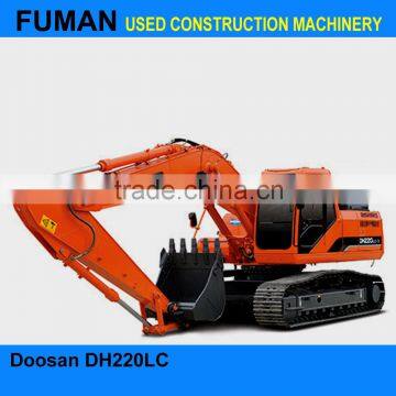 crawler DH220LC-7 used daewoo solar excavator machine used doosan excavator