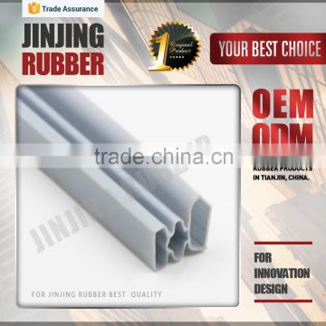 self-adhesive half round rubber strip