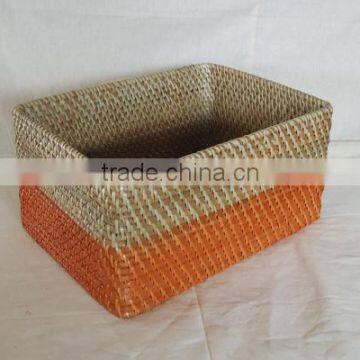 Full Rattan High Quality Basket For Storage and Home Decor