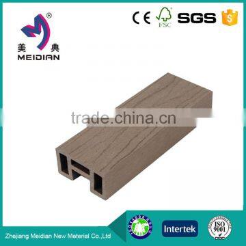 Fully Recyclable Less Cracking WPC Wood Plastic Composite Fence photo-3