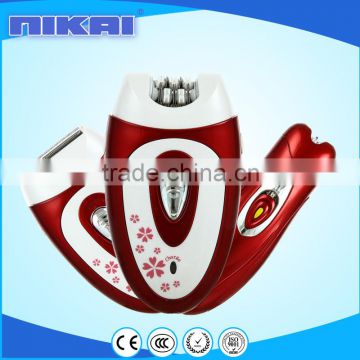 3 in 1 Permanent lady nikai hair shaver epilator NK-7688-3