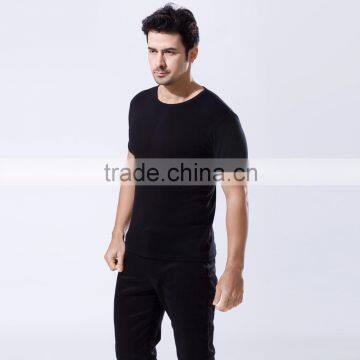 wholesale custom high quality cotton 95 cotton 5 lycra men t shirt