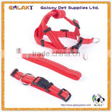 china cheap custom logo printed name brand dog collar and leashes