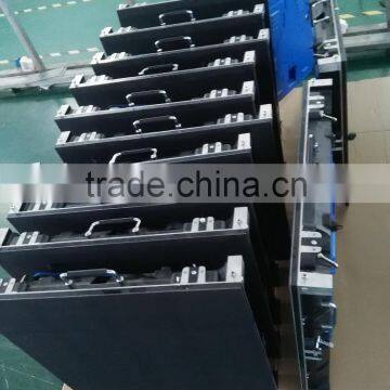 P10 Outdoor Full Color LED Display Screen Rental Aluminum Cabinet