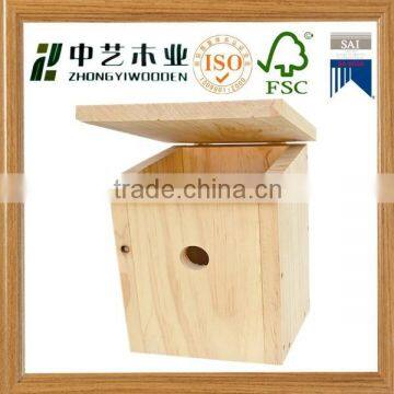 Wood Carved Bird Houses ,Decorative Antique Wooden Bird Cages