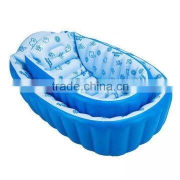 Inflatable Baby Bath Tub Portable Travel Bathtub PHTHALATE FREE photo-3