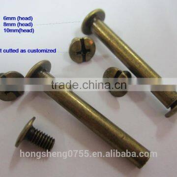 wholesale high quality bulk price book post screw Chicago binder post screw