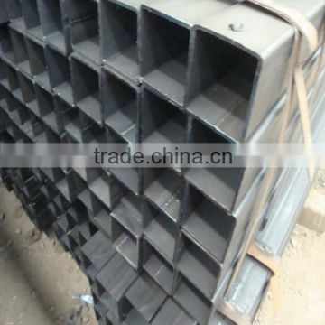 Black rectangular steel tube standard sizes