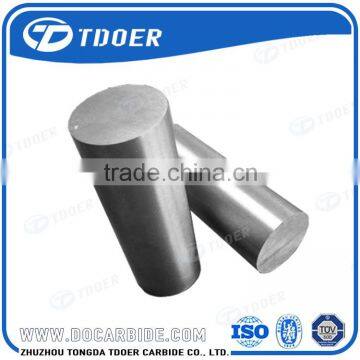 Polished and ground tungsten carbide rods
