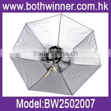Double Windproof Umbrella Hat Fishing photo-2