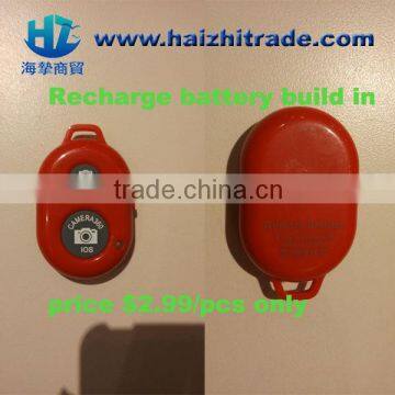 recharge li-battery Monopod bluetooth remote shutter/legoo bluetooth remote shutter/selfie bluetooth remote shutter