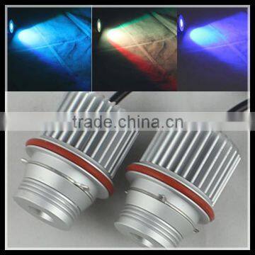 auto retrofit accessories e60 e61 e63 e64 e66 e82 e87 e39 rgb angel eyes color changing 20w led marker angel eyes for bmw e65