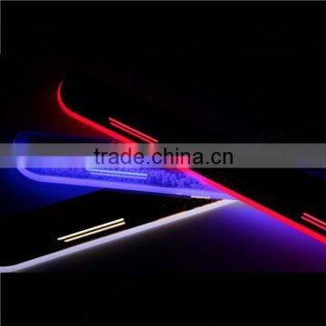 LED door sill plate for BMW E63 E64 X3 F25 X4 X6 Z4 E85 E86 E89 LED welcome moving door sill scuff plate light