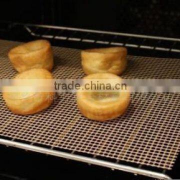 food grade ptfe coated fiberglass mesh baking sheet