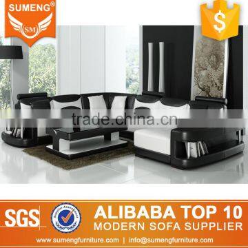 Sumeng New Arrival Living Room Cheap Leather Sofa Sets Quality Choice photo-2