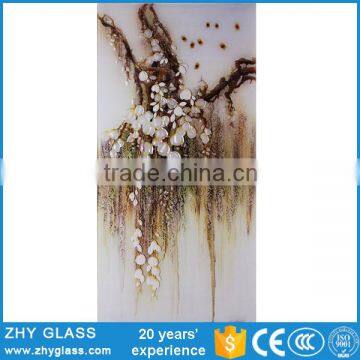 Home Decorating Hanging Modern Glass Painting