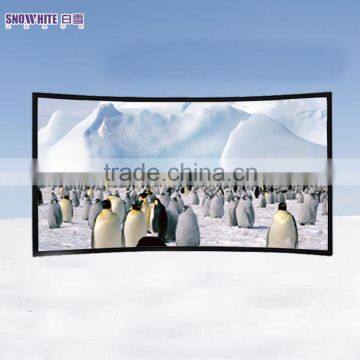 16:9 100" 4k nano cinema curved fixed frame projector screen