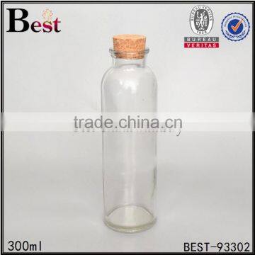 300ml Tube Bottle Tube Bottle With Cork Tube Glass Bottle
