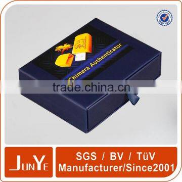 Rigid Black Matte Luxury Small Drawer Box Wholesale photo-2