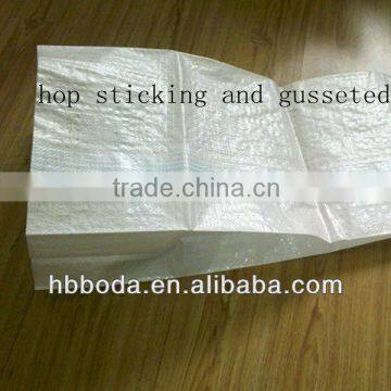 25kg gusseted pp woven bag of manufacturer