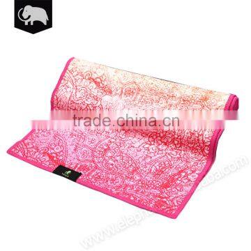 Multifunctional custom design gym/ hand/ recyclable super absorbent mini yoga towel