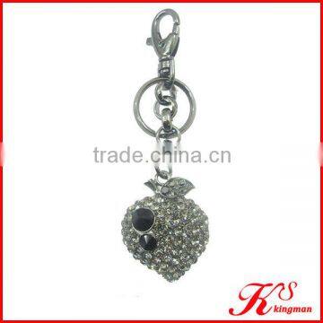 Kingman bottom price creative fashion woven keychain