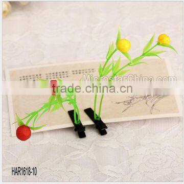 Fashion Women Plant Flower Grass Antenna Hairclips Hairpins Cute Hair Accessories photo-6