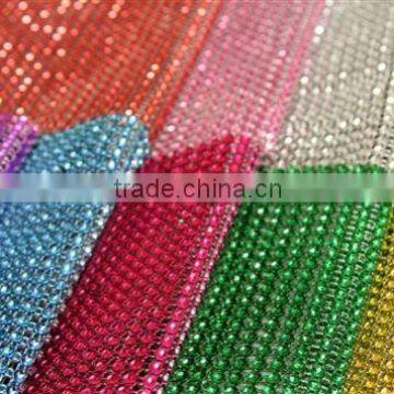 4.75"x10 Yards DIAMOND MESH WRAP ROLL SPARKLE BLING RHINESTONE Crystal Ribbon