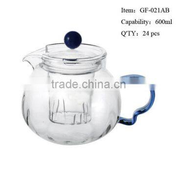 Glass teapot GF-021AB