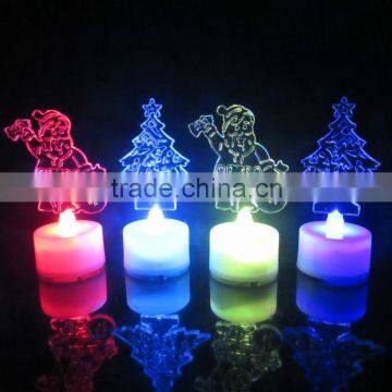 023 Props Christmas Tree LED Light Home Decor Crystal Led candle