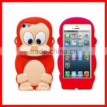 2015 New Design Animal Shaped silicone Phone cell