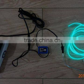 AC110V-240V Constant light INVERTER"Polar light 3"OD:2.6mm green EL WIRE