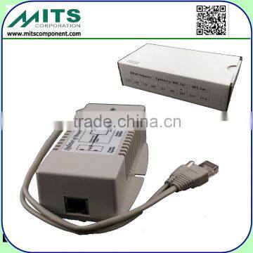 5.5/2.5mm 25W/12Vdc Output High Power PoE Splitter