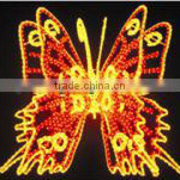 christmas butterfly lighting