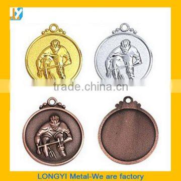 Metal cycle racing medals